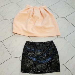 2 skirt  bundle size small and xs, Forever 21 and XXI
